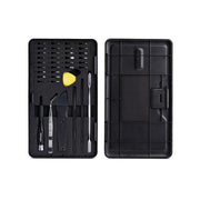 StarTech.com 40-Piece Computer Repair Toolkit for Laptop/PC/Electronics/Phone, 30-Bit Precision Screwdriver Set, Removable Lid with Magnetic Pad, Prying Tools