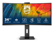 Philips 5000 series 34B1U5600CH/75 computer monitor 86.4 cm (34") 3440 x 1440 pixels Wide Quad HD LCD Black