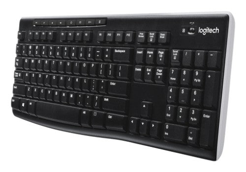 Logitech 920-003057 keyboard Universal RF Wireless English Black