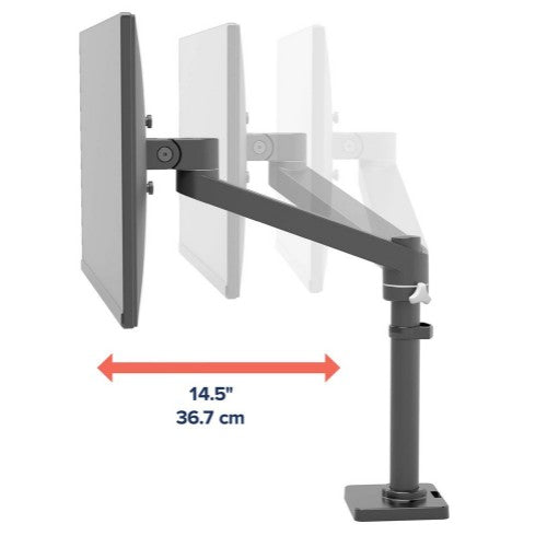 Ergotron NX Series 45-669-224 monitor mount / stand 86.4 cm (34") Desk Black
