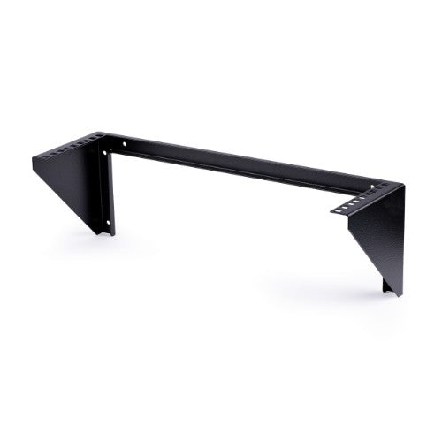 StarTech.com 3U 19” Wall Mount Vertical Rack Bracket, Wall Mount Patch Panel Bracket for Data/AV/IT/Computer Equipment, 3U Rack for Cabinet or Server Room, Supports 150lb (68kg) Capacity - TAA