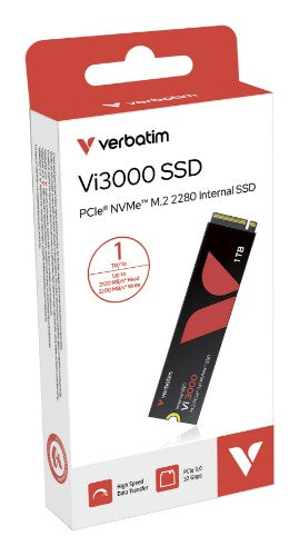 Verbatim Vi3000 PCIe NVMe M.2 SSD 1TB