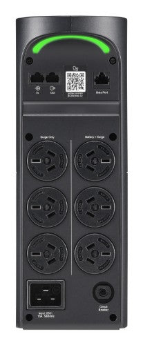 APC Back-UPS Pro for Gaming, 2200VA/1320W, Tower, 230V, 2x UK and 2x IEC C13 outlets, RGB Lights, Pure Sine Wave, Arctic (White)