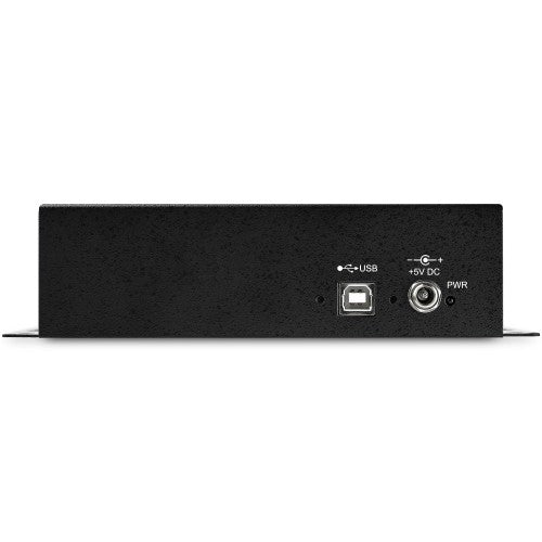 StarTech.com 8 Port USB to DB9 RS232 Serial Adapter Hub – Industrial DIN Rail and Wall Mountable - TAA