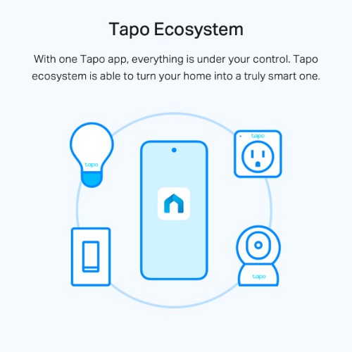 TP-Link Tapo Smart Wi-Fi Light Bulb, Dimmable