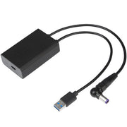 Targus ACA42AUZ cable gender changer USB 3.0 Type A, 3.5 mm USB Type C Black