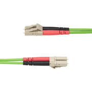StarTech.com 5m (16.4ft) LC to LC (UPC) OM5 Multimode Fiber Optic Cable, 50/125µm Duplex LOMMF Zipcord, VCSEL, 40G/100G, LSZH Fiber Jumper Cord