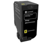 Lexmark 74C60Y0 toner cartridge 1 pc(s) Original Yellow