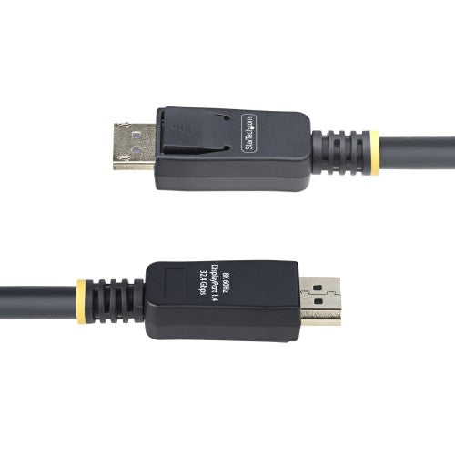 StarTech.com 10ft (3m) DisplayPort 1.4 Extension Cable, DP 1.4 Port Saver Cable, 8K 60Hz, DP Male to Female Extension Adapter Cord, DisplayPort Extension Cable, TPE Jacket, M/F