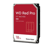 Western Digital Red Pro internal hard drive 18 TB 7200 RPM 512 MB 3.5" Serial ATA