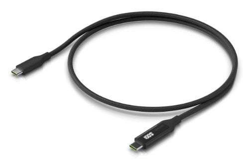 Ubiquiti UACC-Cable-USB-100W-1M-BK USB cable USB C Black, Grey