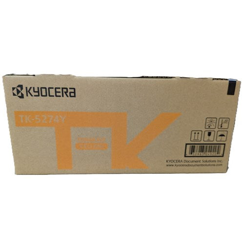 KYOCERA TK-5274Y TONER - YELLOW 6K YIELD M6630CIDN/M6230CIDN/P6230CIDN