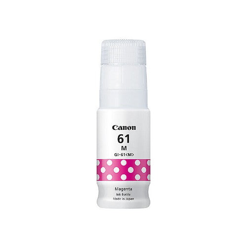 Canon GI61M MAGENTA INK BOTTLE FOR G3620 G3625 G3660 - 7.7K PAGE YIELD