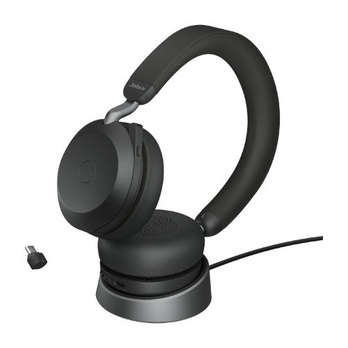 JABRA BUY 5 GET 1 FREE JABRA WIRELESS EVOLVE2 75 UC STEREO BT ANC EADSET+CHARGING STAND,USB-C