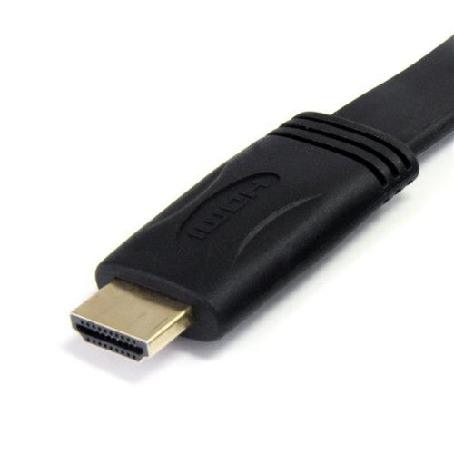 StarTech.com 5m Flat High Speed HDMI Cable with Ethernet - Ultra HD 4k x 2k HDMI Cable - HDMI to HDMI M/M