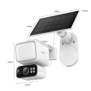 TP-Link Tapo Solar-Powered Floodlight Pan/Tilt Security Camera Kit