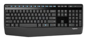 Logitech MK345 Comfort Wireless and Mouse Combo keyboard Mouse included Office RF Wireless QWERTY English Black