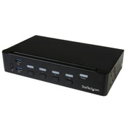 StarTech.com 4-Port DisplayPort KVM Switch - USB 3.0 - 4K 30Hz - TAA