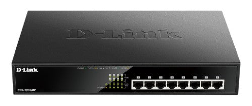D-Link 8-Port Desktop Gigabit PoE+ Switch