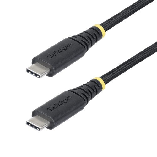 StarTech.com 6ft (2m) USB-C Charging Cable, Durable and Ultra-Flexible, 240W (5A) PD EPR, USB 2.0 Laptop Charger Cable, USB-IF Certified, Rugged USB-C Charging Cord