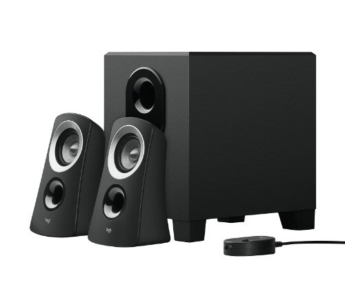 Logitech 980-000414 speaker set 25 W PC/Laptop Black 2.1 channels 2-way 5 W