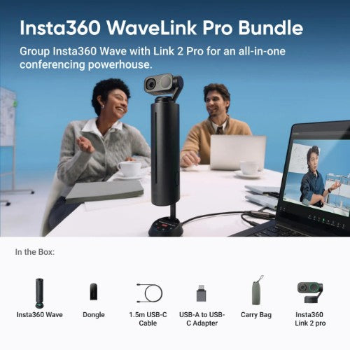 Insta360 Wave video conferencing system