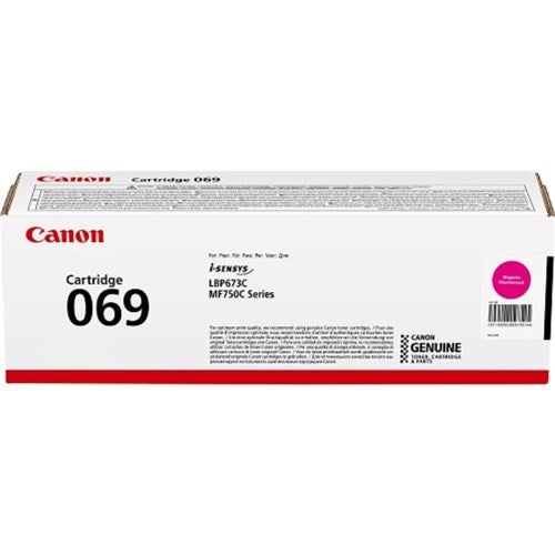 Canon CART069M MAGENTA TONER FOR MF756Cx LBP674Cx 1.9K PAGE YIELD