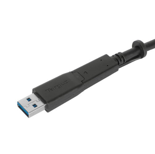 Targus ACC1135GLX USB cable USB 3.2 Gen 1 (3.1 Gen 1) 1.8 m USB C 10 Gbit/s Black