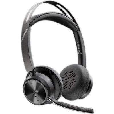 HP POLY VOYAGER FOCUS 2 MICROSOFT TEAMS CERTIFIED USB-C-C HEADSET  USB-C/A ADAPTER