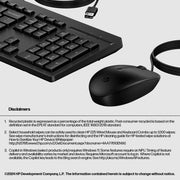 HP 225 Wired Mouse and Keyboard Combo