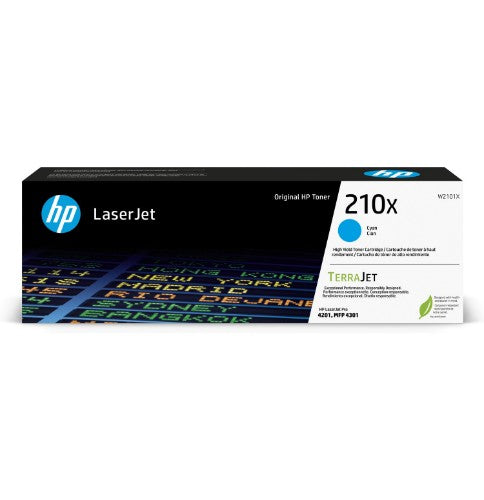 HP #210X Cyan Toner W2101X
