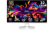 MSI MPG 321URXW QD-OLED computer monitor 80 cm (31.5") 3840 x 2160 pixels 4K Ultra HD White
