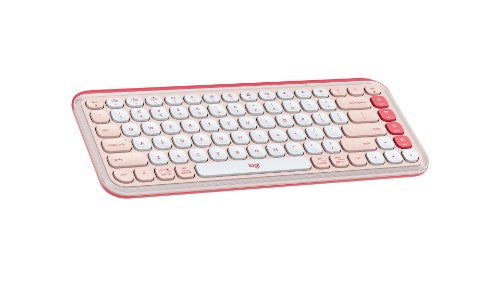 Logitech POP Icon Keys keyboard Universal Bluetooth QWERTY English Rose