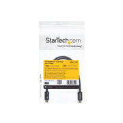 StarTech.com 50cm (1.6ft) Thunderbolt 3 Cable, 40Gbps, 100W PD, 4K/5K, Thunderbolt Certified, Compatible with Thunderbolt 4/USB 3.2/DisplayPort