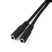 StarTech.com Headset adapter for headsets with separate headphone / microphone plugs - 3.5mm 4 position to 3 position and 2 position 3.5mm M/F