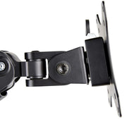 StarTech.com Desk Mount Monitor Arm with 2x USB 3.0 ports, Slim Full Motion Single Monitor Mount, up to 34" (17.6lb/8kg) VESA Display, Clamp/Grommet Mount, Mechanical Spring