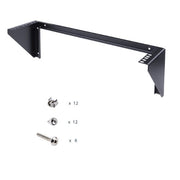 StarTech.com 3U 19” Wall Mount Vertical Rack Bracket, Wall Mount Patch Panel Bracket for Data/AV/IT/Computer Equipment, 3U Rack for Cabinet or Server Room, Supports 150lb (68kg) Capacity - TAA