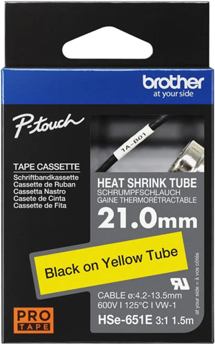 Brother HSE-651E label-making tape