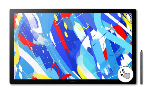 Wacom Cintiq 24 Touch graphic tablet Black 5080 lpi 527 x 296 mm USB