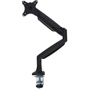 StarTech.com Desk Mount Monitor Arm - Heavy Duty Ergonomic VESA Monitor Arm - Single 32" (19.8lb/9kg) Display - Full Motion, Height Adjustable, Articulating - Aluminum - C-Clamp/Grommet- Black