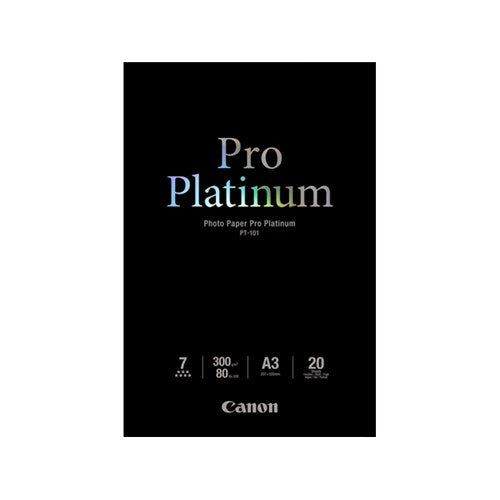 Canon PT-101 Pro Platinum Photo Paper A3 - 20 Sheets
