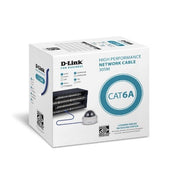 D-LINK D-Link NCB-6AUFS23BLU-305 Cat6A U/FTP Cable 23AWG with PVC Jacket, Blue, 305m