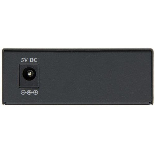 StarTech.com Multi-Mode (MM) / Single Mode (SM) Fiber Media Converter for 10/100/1000 Networks, Standalone Gigabit Ethernet to Fiber Converter, Open SFP Slot - TAA