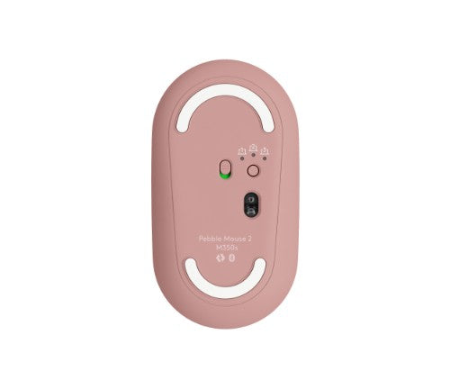 Logitech Pebble 2 M350s mouse Office Ambidextrous RF Wireless + Bluetooth Optical 1000 DPI