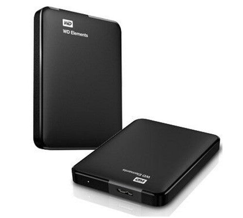 Western Digital Elements Portable external hard drive 4 TB 2.5" USB 3.2 Gen 1 (3.1 Gen 1) Black