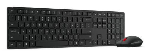 Lenovo 4X31S04810 keyboard Mouse included Office RF Wireless + Bluetooth US English Black