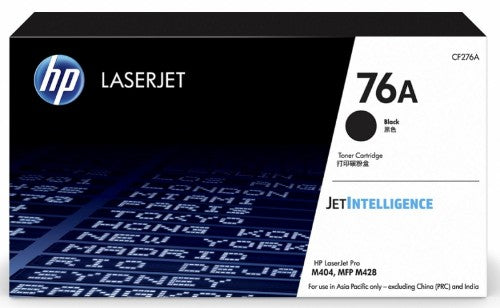 HP 76A BLACK TONER - APPROX 3KPAGES. FOR M404, M406, M428, M430 MONO PRINTER