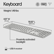 HP 970 Programmable Wireless Keyboard
