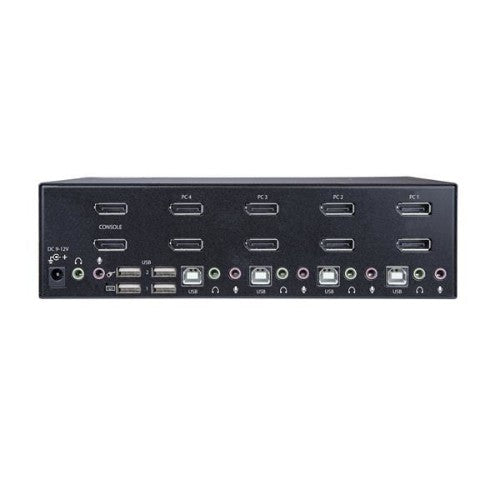 StarTech.com 4-Port Dual DisplayPort KVM Switch - 4K 60Hz - TAA