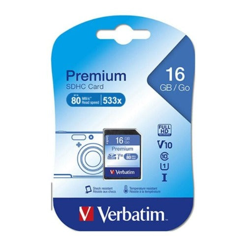 Verbatim Premium 16 GB SDHC Class 10